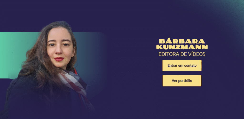 Homepage hero barb editora de videos